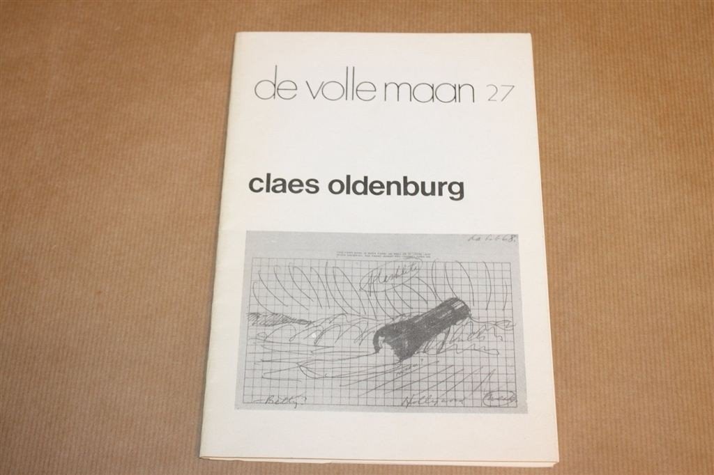 Claes Oldenburg — Tentoonstelling Volle Maan Delft 1977, Ophalen of Verzenden, Gelezen