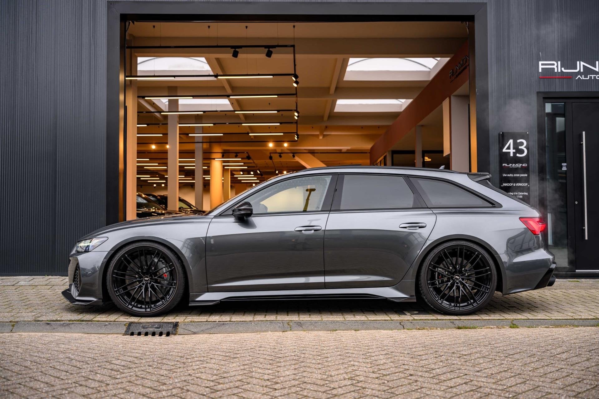 Audi RS6 Avant TFSI quattro ABT-S 740 PK|B&O|Carbon|Hud|Alca, Automaat, Gebruikt, RS6, Leder