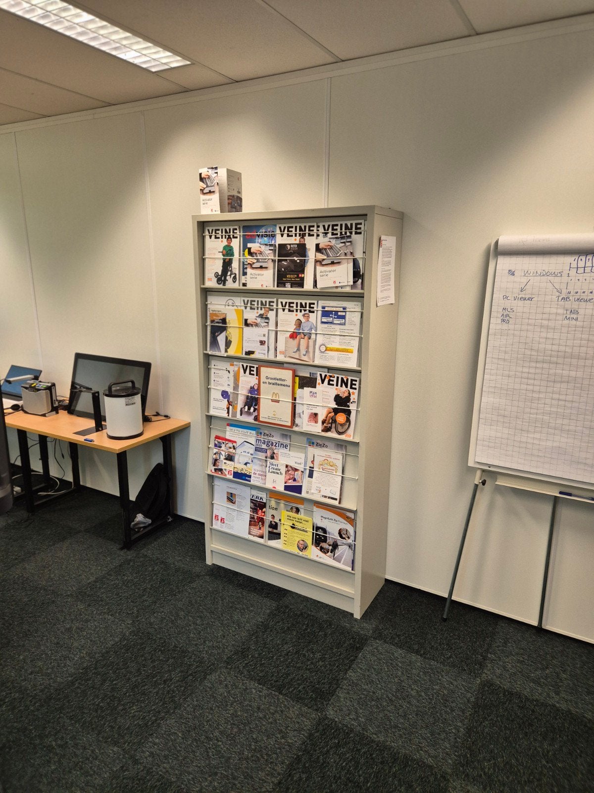 Folderkast 97.5x35x195, Ophalen