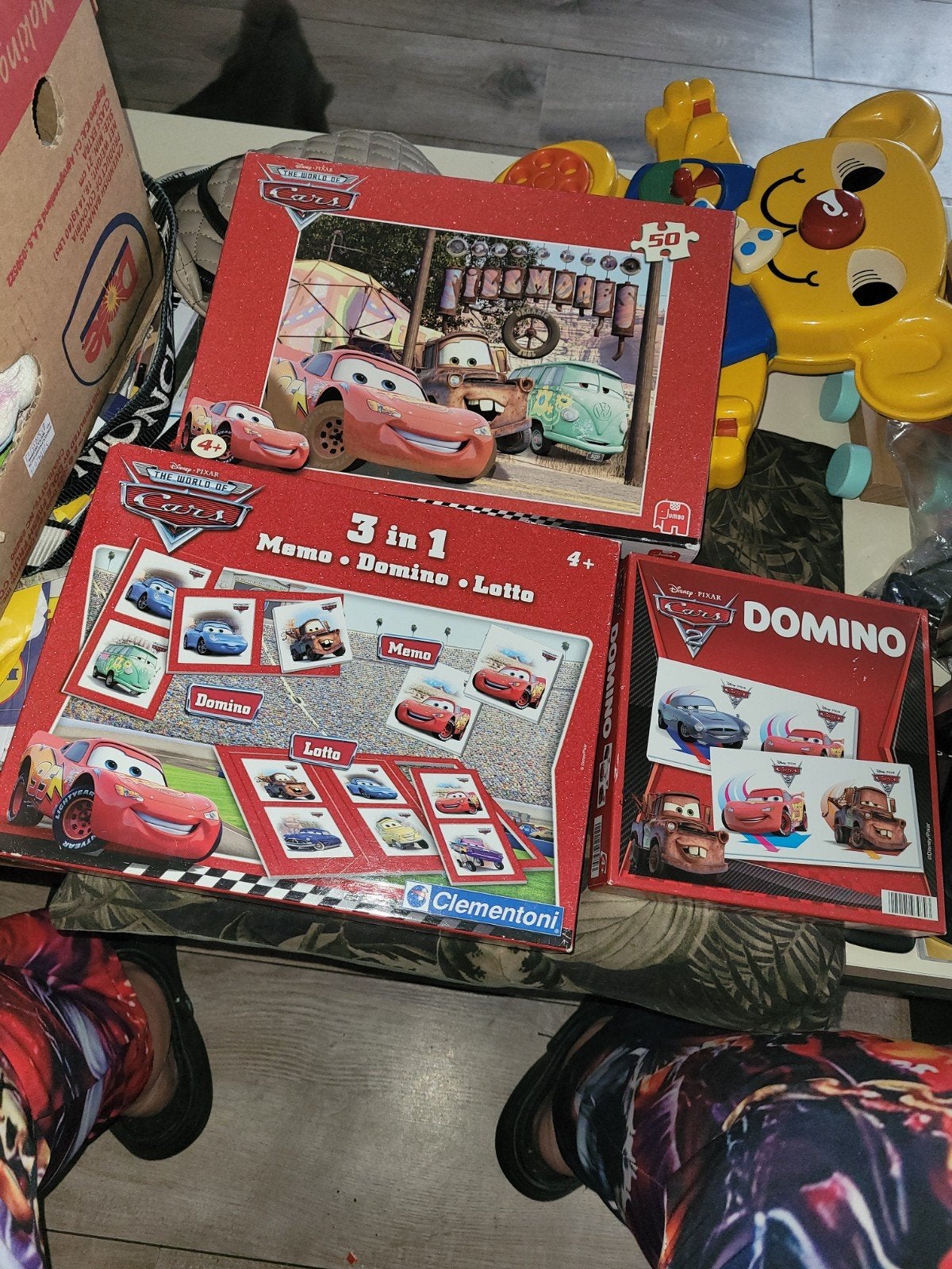 3 dozen cars spellen en puzzel, Ophalen of Verzenden, Gebruikt, Puzzelen