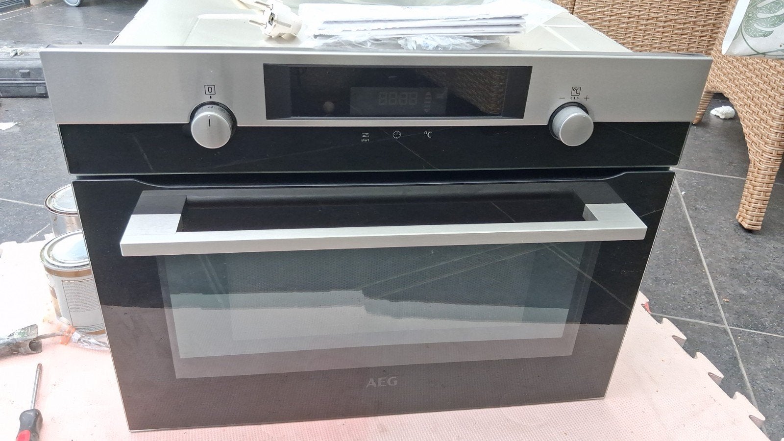 AEG Inbouw oven, Ophalen, Zo goed als nieuw