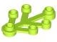 Lego Bladeren 5x Bladeren Klein Lime 2423 (NIEUW), Ophalen of Verzenden, Nieuw, Losse stenen, Lego