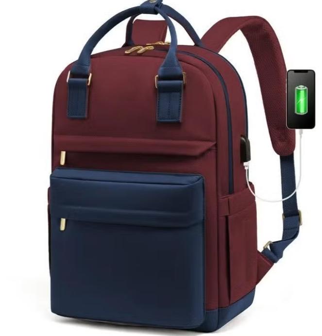 Laptop rugzak voor 14 inch laptop met USB oplaadpoort