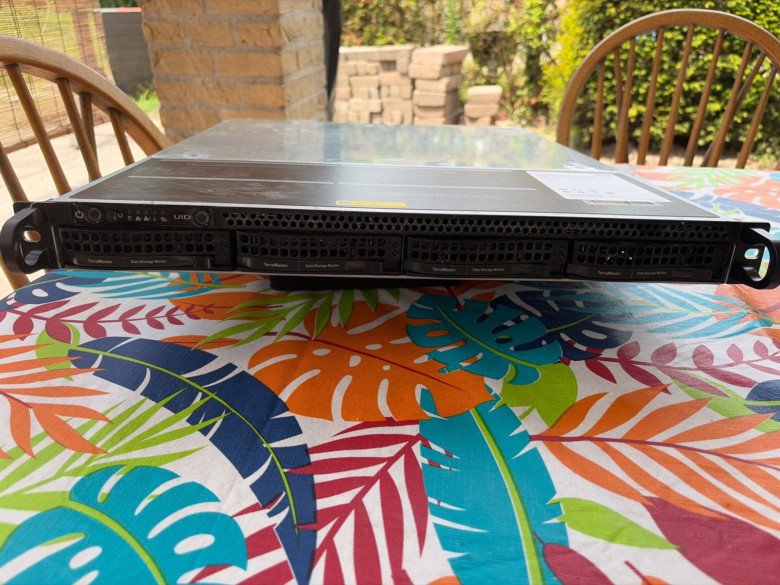 TerraMaster U4-111 Rackmount Network Storage Server, Computers en Software, NAS, Ophalen, Gebruikt