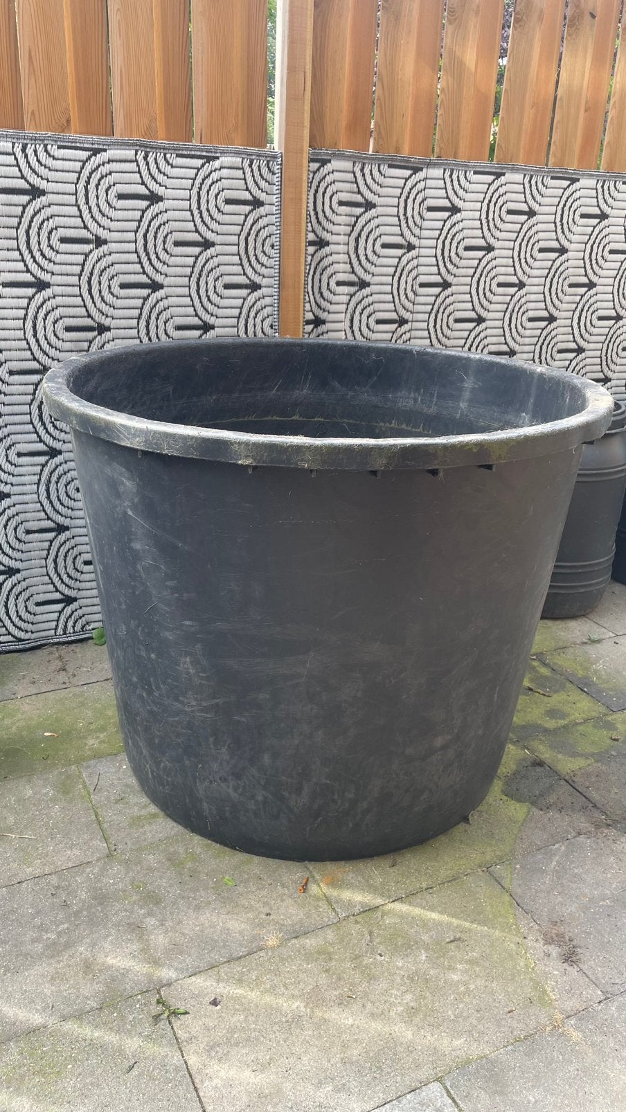 Boomkuip 500 liter, Ophalen, Kunststof, Gebruikt, 100 cm of meer