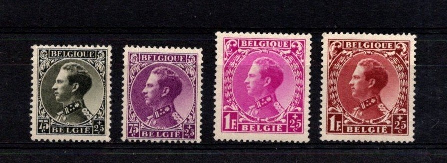 Belgie postfris *** - 390/93 - 1934  --  Q237, Ophalen of Verzenden, Postfris