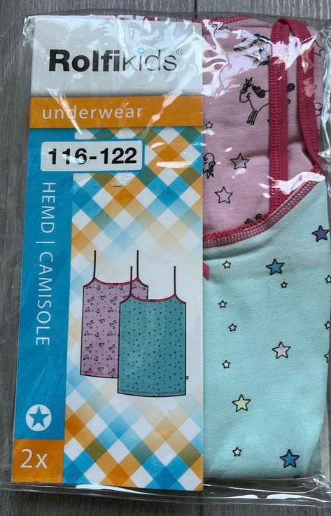 Nieuw! Hemdjes annie rolfi 116/122, Ophalen of Verzenden, Nieuw, Meisje, Nacht- of Onderkleding