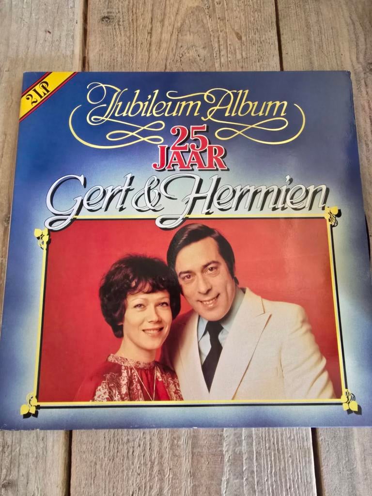 Gert & Hermien - 25 Jaar Jubileum Album (2LP), Ophalen of Verzenden, 1970 - 1979, Gebruikt, Boxset