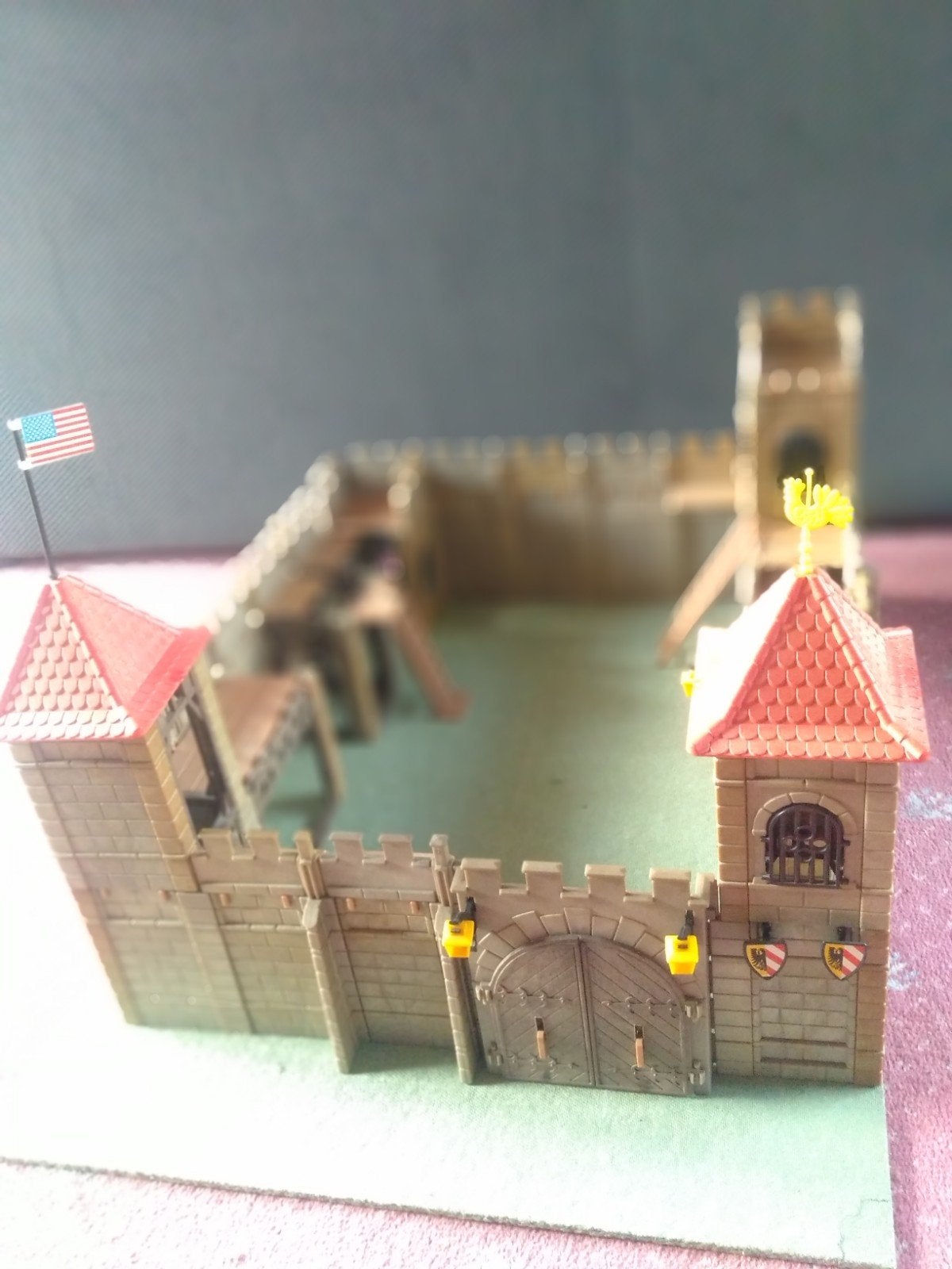 Nostalgies Playmobil kasteel met veel toebehoren., Kinderen en Baby's, Ophalen, Gebruikt, Complete set, Historisch