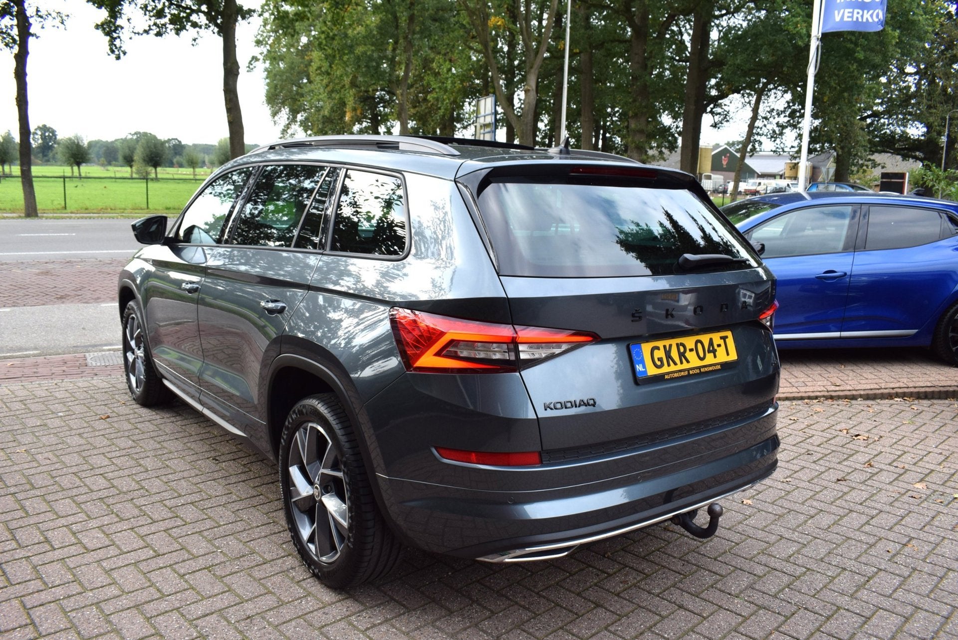 Skoda KODIAQ 2.0 TSI 4x4 Sportline 7 PERS/PANODAK/CRUISE/CAM, Auto's, Automaat, 1651 kg, Gebruikt, 14 km/l