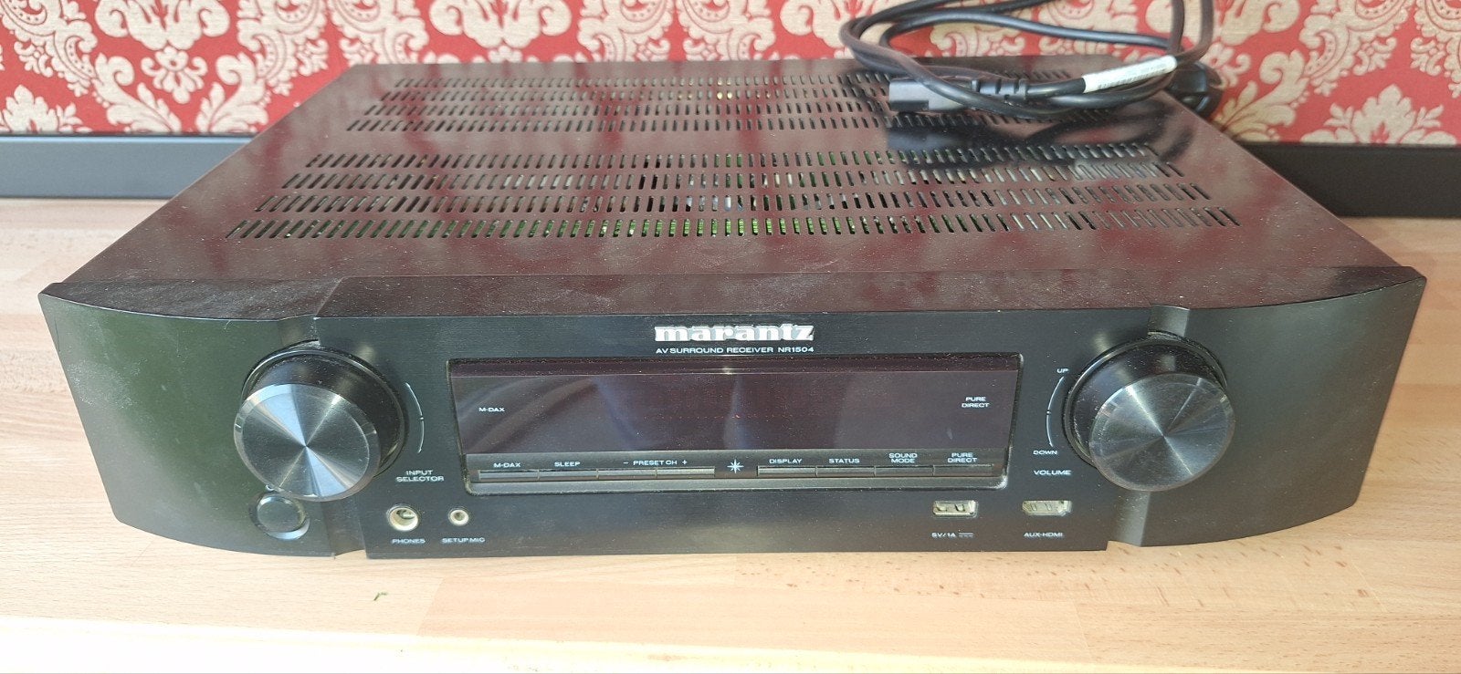 Marantz NR1504 AV Surround Receiver, Audio, Tv en Foto, Marantz, Ophalen of Verzenden, Zo goed als nieuw, 60 tot 120 watt