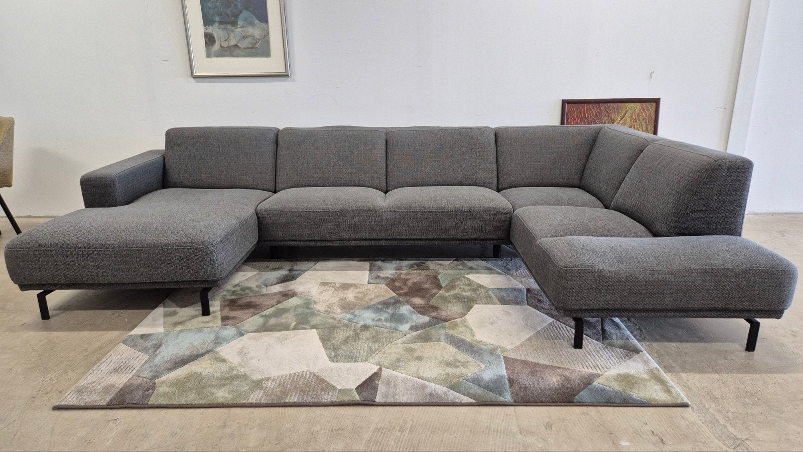 Prachtige Montel design U hoekbank in perfecte staat!!!, Modern design, Montel, U hoekbank, Hoekbank, 300 cm of meer, Ophalen of Verzenden