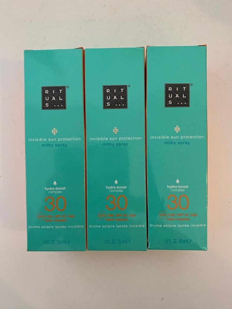 Rituals SPF30 invisable sun milky spray zonnebrandcreme 200, Verzenden, Nieuw, Zonnebrand of After Sun