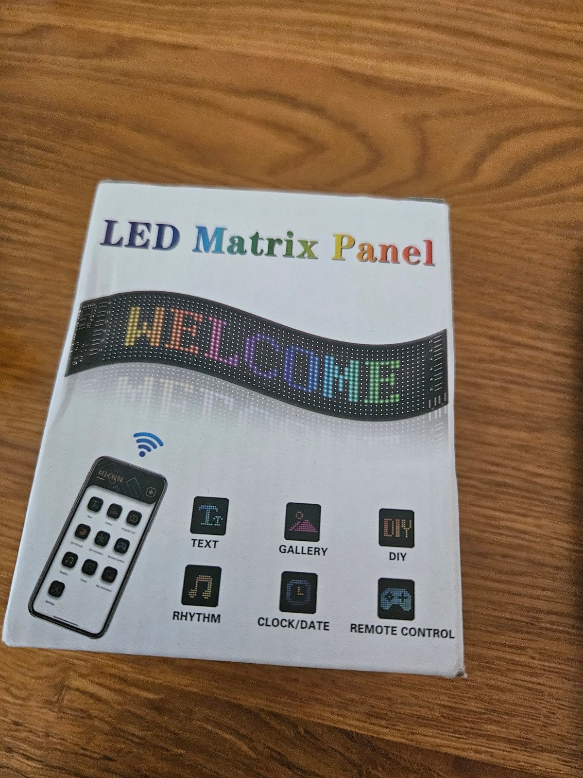 Nieuw LED Matrix Paneel - Programmeerbaar Display, Huis en Inrichting, Lampen | Overige, Ophalen of Verzenden, Nieuw