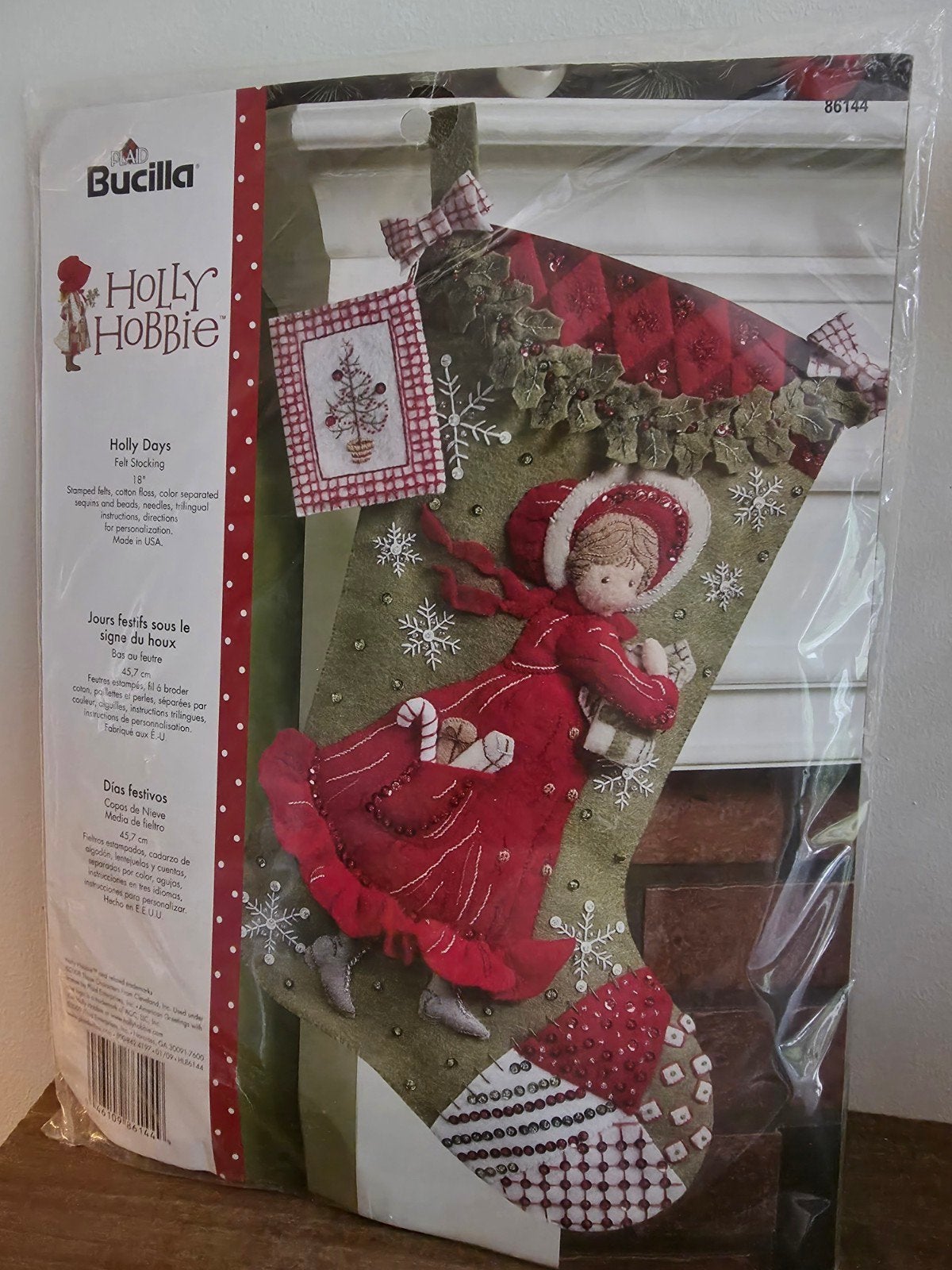 2 nieuwe Bucilla stocking kits - handwerkset, Ophalen of Verzenden, Nieuw