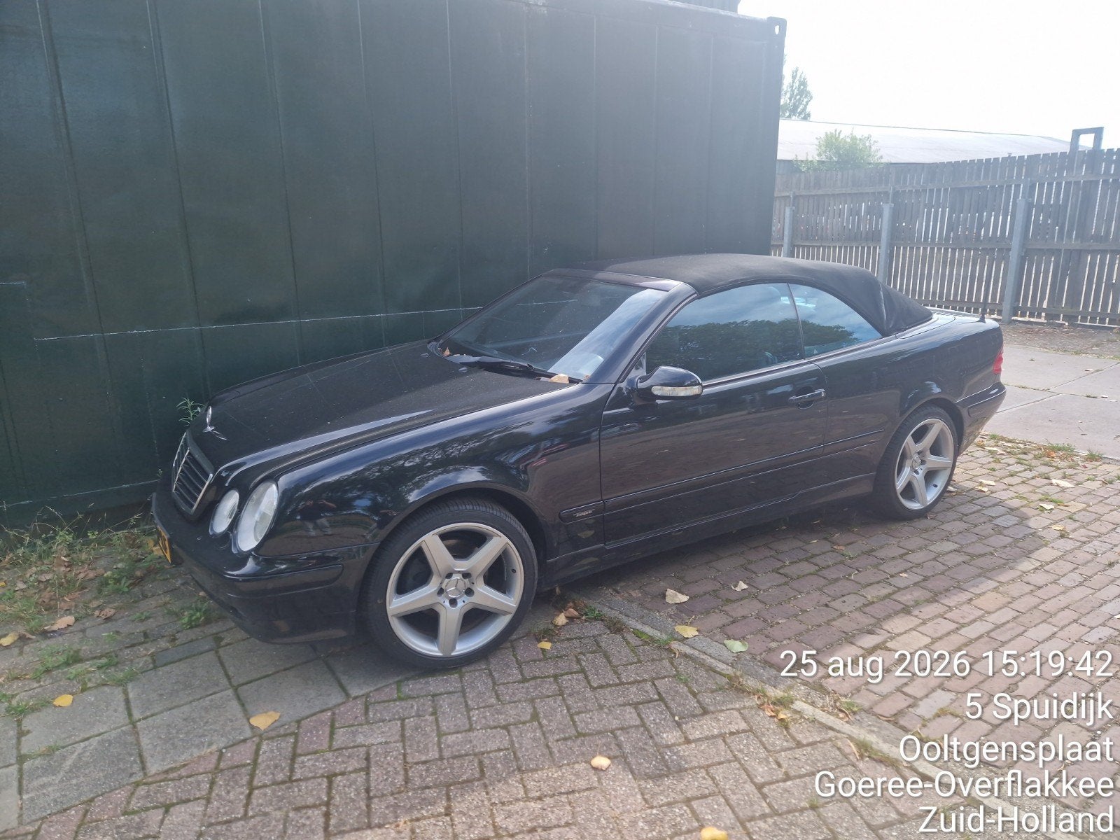 Mercedes-Benz CLK 3.2 Clk320 Cabrio Final Edit.aut 2002, Auto's, Automaat, Achterwielaandrijving, 1595 kg, Cabriolet
