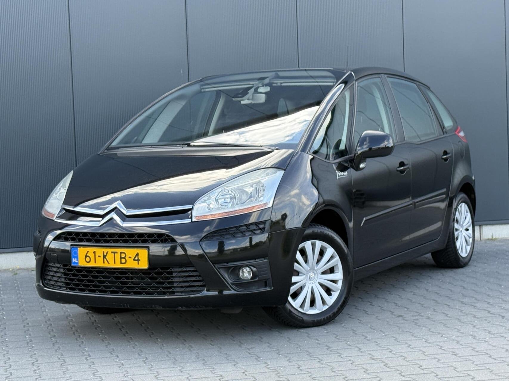 Citroen C4 Picasso 1.6 VTi Ambiance Airco - Cruise - Trekhaa, Auto's, Stof, Gebruikt, Zwart, 4 cilinders