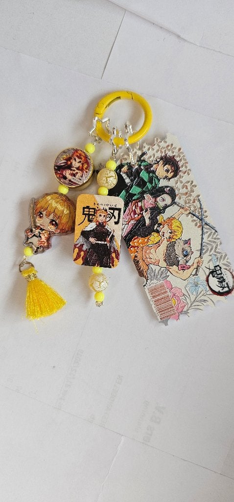 Demon Slayer sleutelhanger - Anime accessoire, Ophalen of Verzenden, Nieuw, Merk
