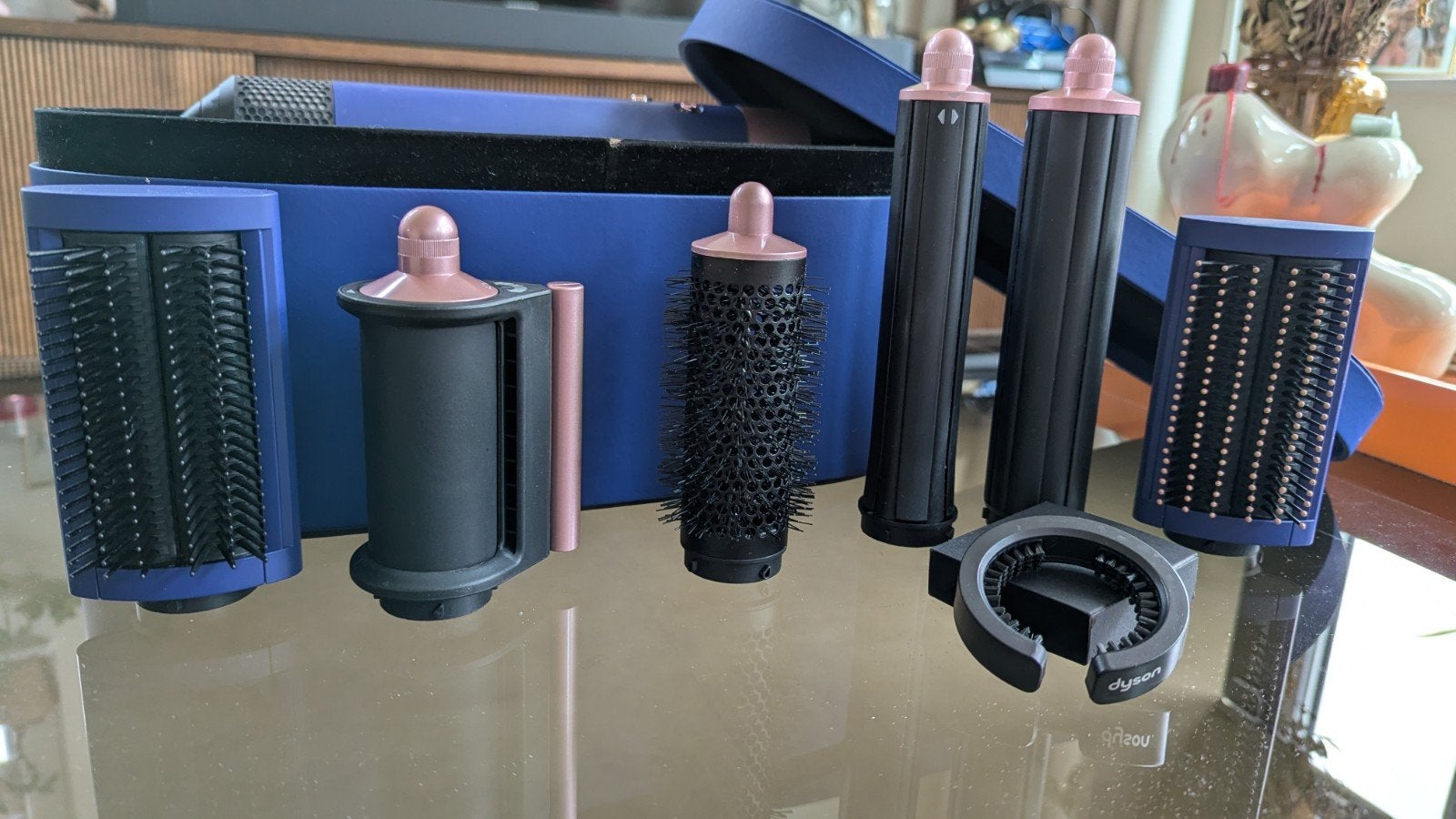 Dyson Airwrap Complete Long, Ophalen of Verzenden, Zo goed als nieuw, Föhn of Haardroger