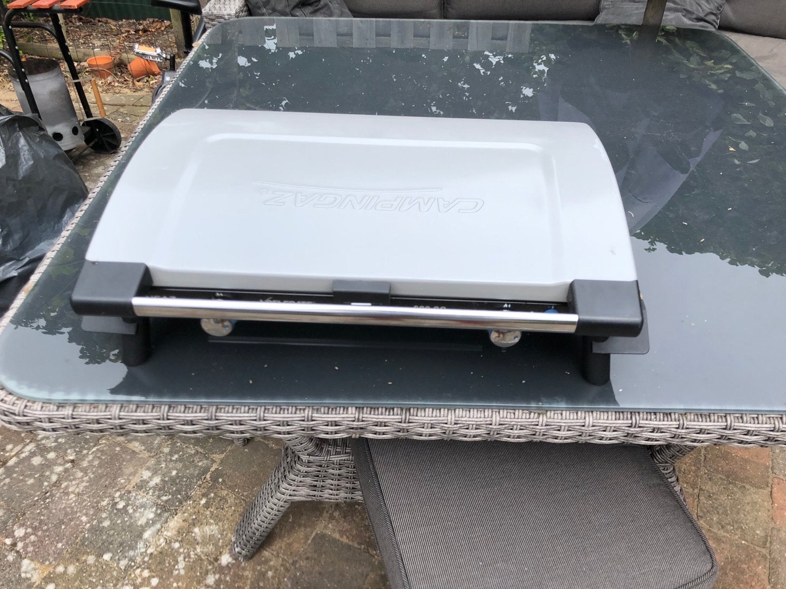 Campingaz Xcelerate 600 SG Gasstel met poten, Caravans en Kamperen, Kampeeraccessoires, Ophalen, Zo goed als nieuw