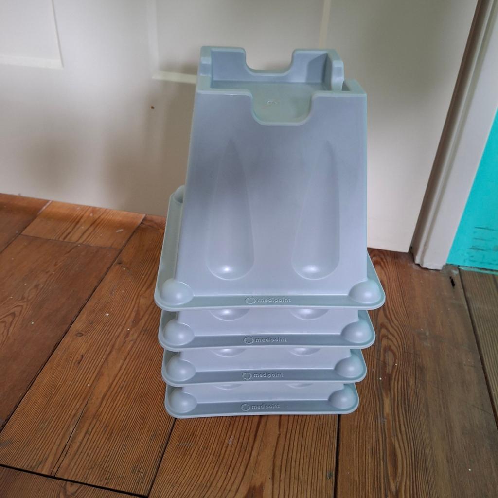4 Medipoint bed / meubelverhogers, Ophalen, Zo goed als nieuw