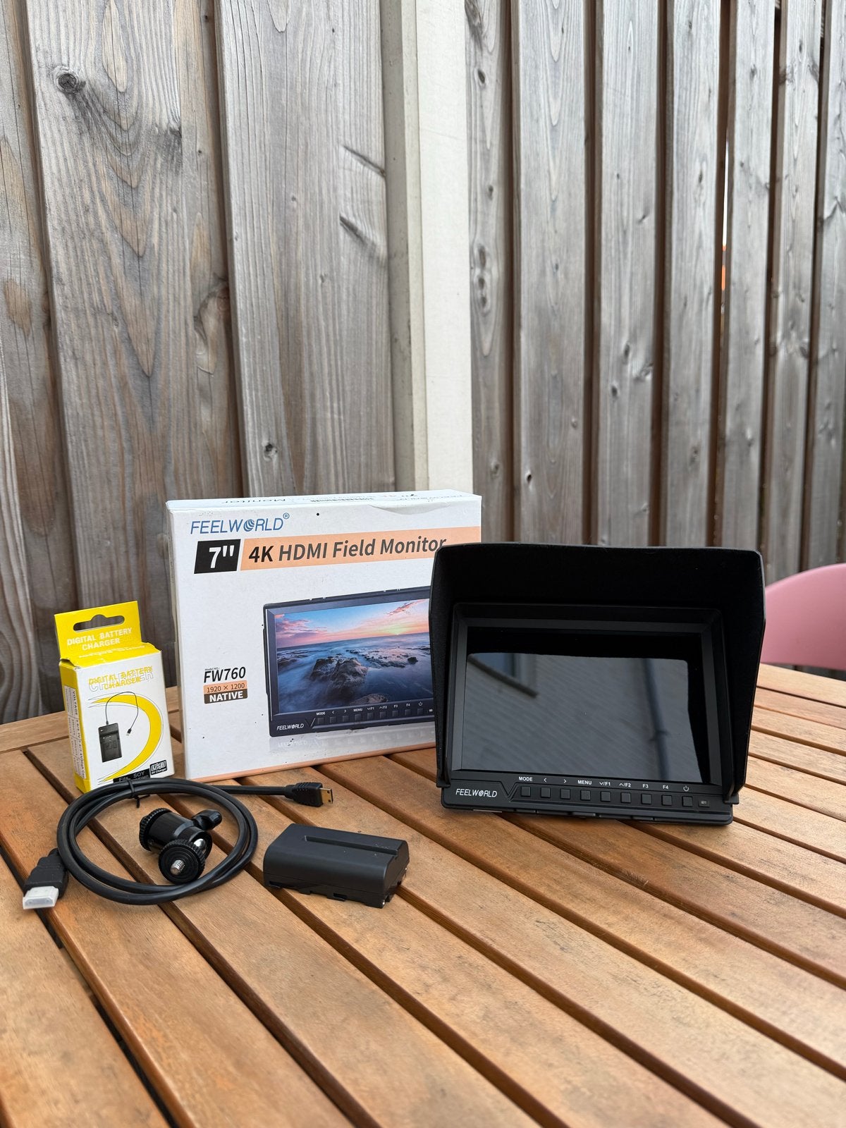 Feelworld FW760 7" 4K HDMI Field Monitor