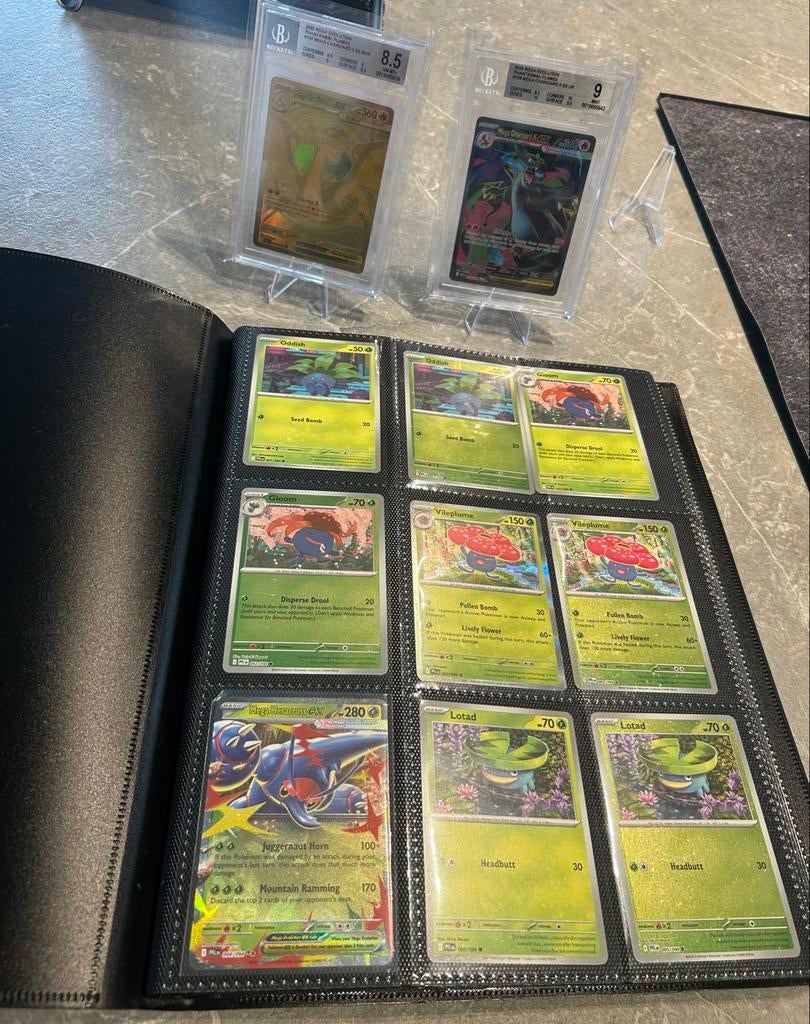 Pokémon Phantasmal Flames Set + 2 BGS Graded Charizard kaart, Hobby en Vrije tijd, Verzamelkaartspellen | Pokémon, Ophalen of Verzenden