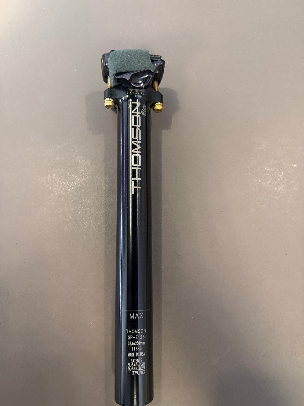 Thomson Elite Zadelpen SP-E123 28.6x250mm, Ophalen, Overige typen, Nieuw, Gravelbike