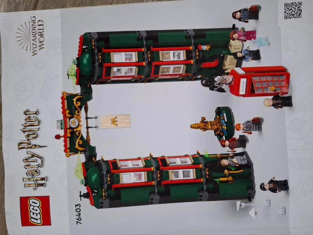 LEGO Harry Potter 76403 Het Ministerie van Toverkunst, Ophalen of Verzenden, Gebruikt