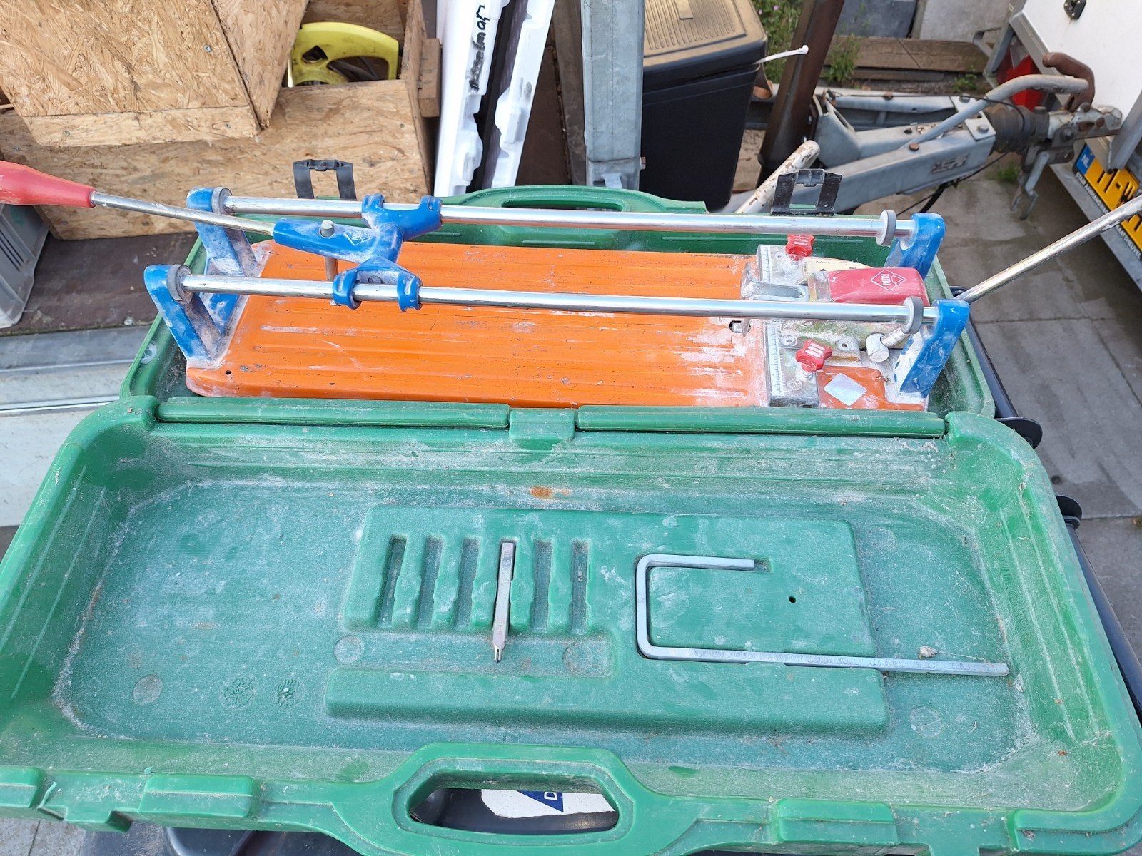 Rubi ts-40 tegelsnijder, Doe-het-zelf en Verbouw, Gereedschap | Handgereedschap, Ophalen of Verzenden