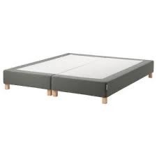 Nieuw in doos IKEA ESPEVÄR boxspring/bedbodems (90+90)x200cm, Ophalen, 180 cm, 200 cm, Grijs