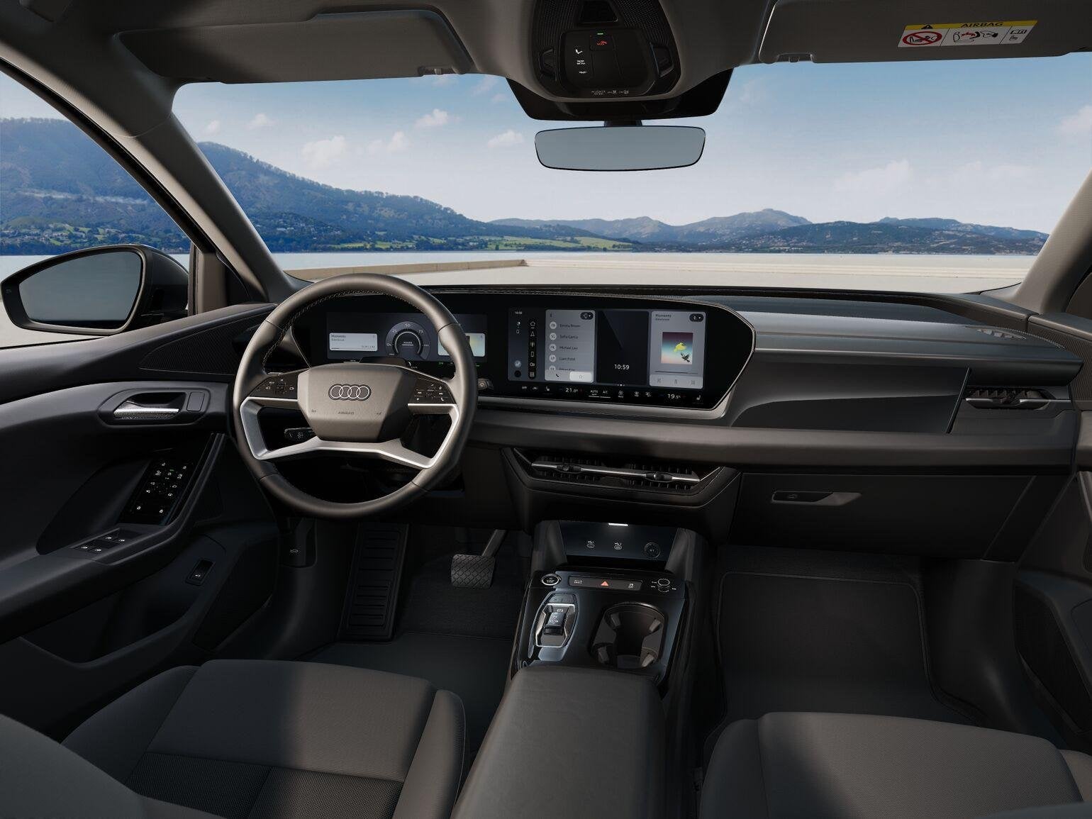Audi Q6 e-tron edition 83 kWh, Auto's, Automaat, 544 km, 252 pk, Automatische klimaatregeling