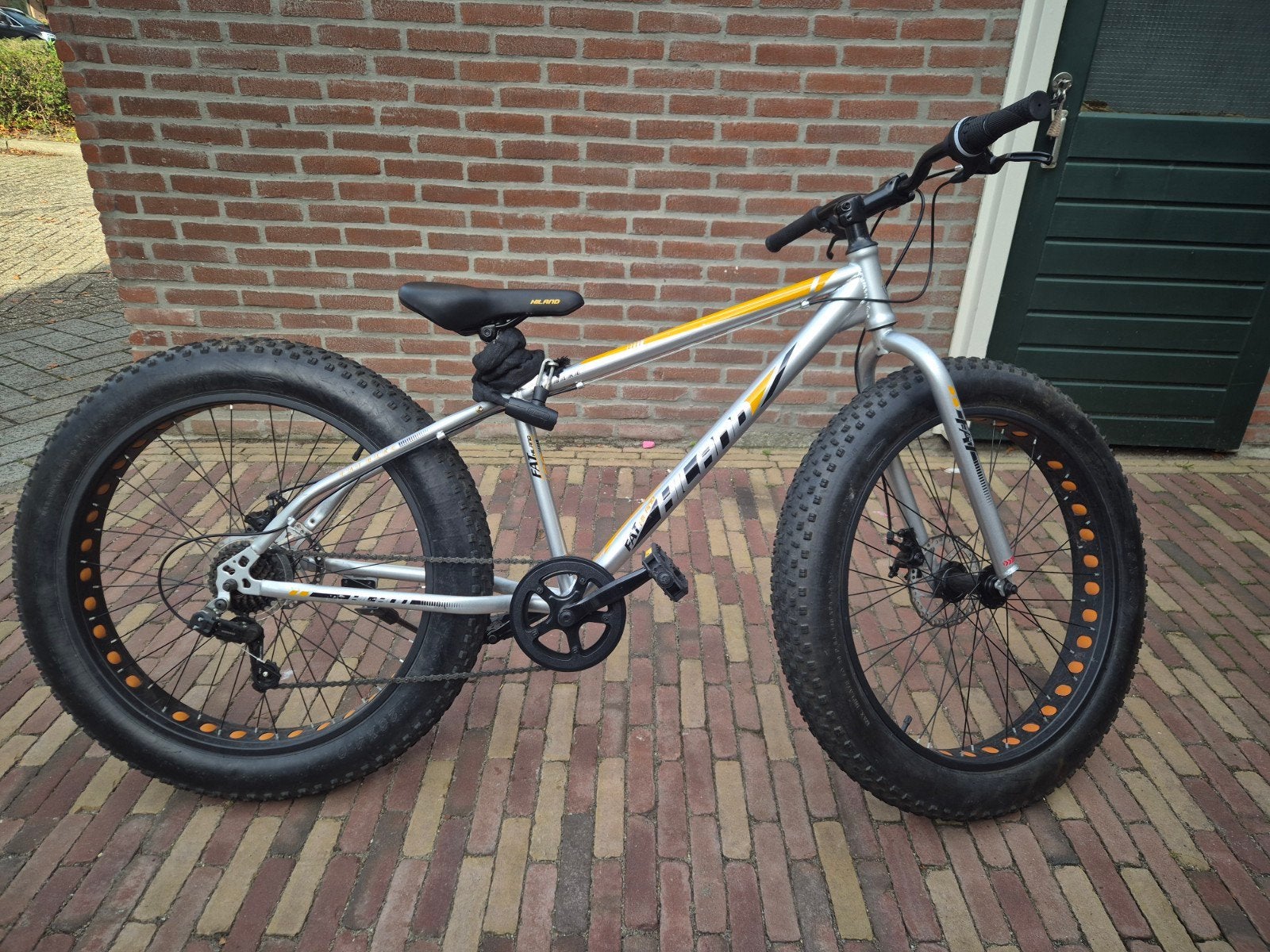 FATBIKE HILAND, Fietsen en Brommers, Gebruikt, Hiland, Versnellingen, Schijfrem