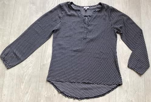 blouse met zwart wit print Maat M van UP2fashion, Kleding | Dames, Maat 38/40 (M), Up2Fashion, Zwart, Ophalen of Verzenden