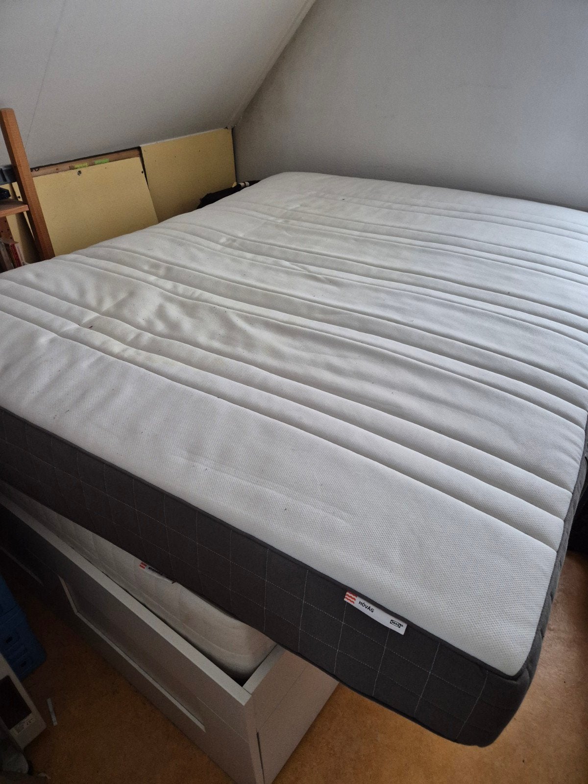 IKEA Hövåg matras 140x200 cm, Ophalen, Gebruikt, Tweepersoons, 140 cm