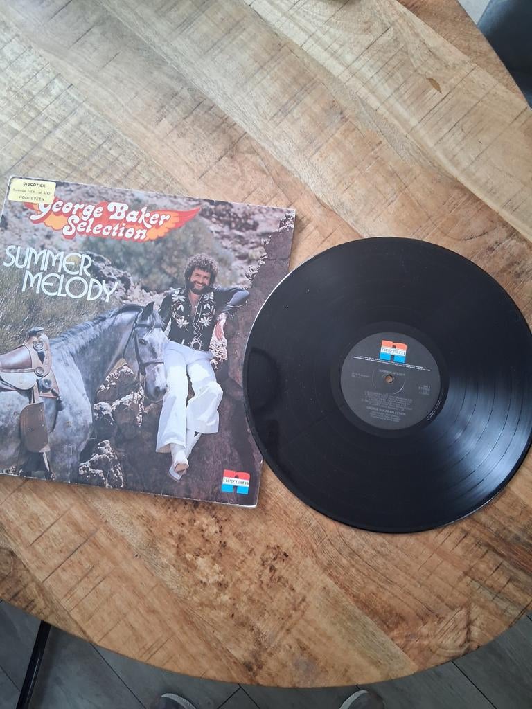 George Baker Selection - Summer Melody LP (1976), Cd's en Dvd's, Ophalen of Verzenden, Gebruikt, 12 inch