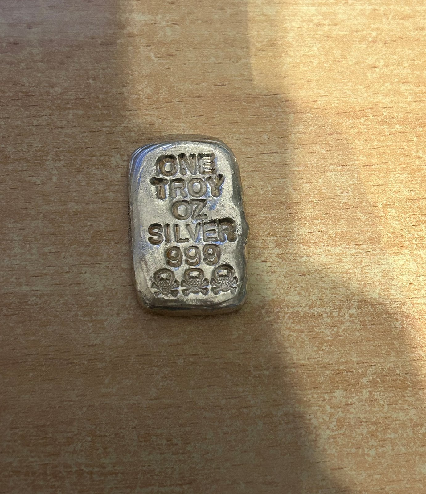 Zilveren 1 Troy Oz 999 Fijn Zilver Baartjes (20), Ophalen of Verzenden, Zilver