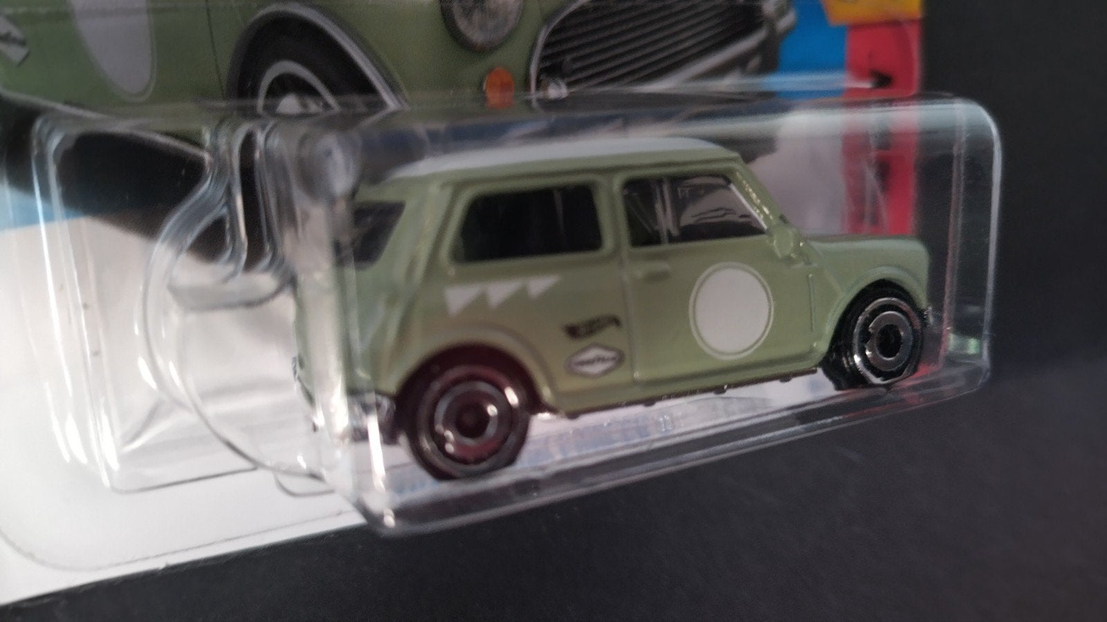 Austin Mini Cooper S 1:64 Hotwheels Pol, Auto, Verzenden, ., Nieuw
