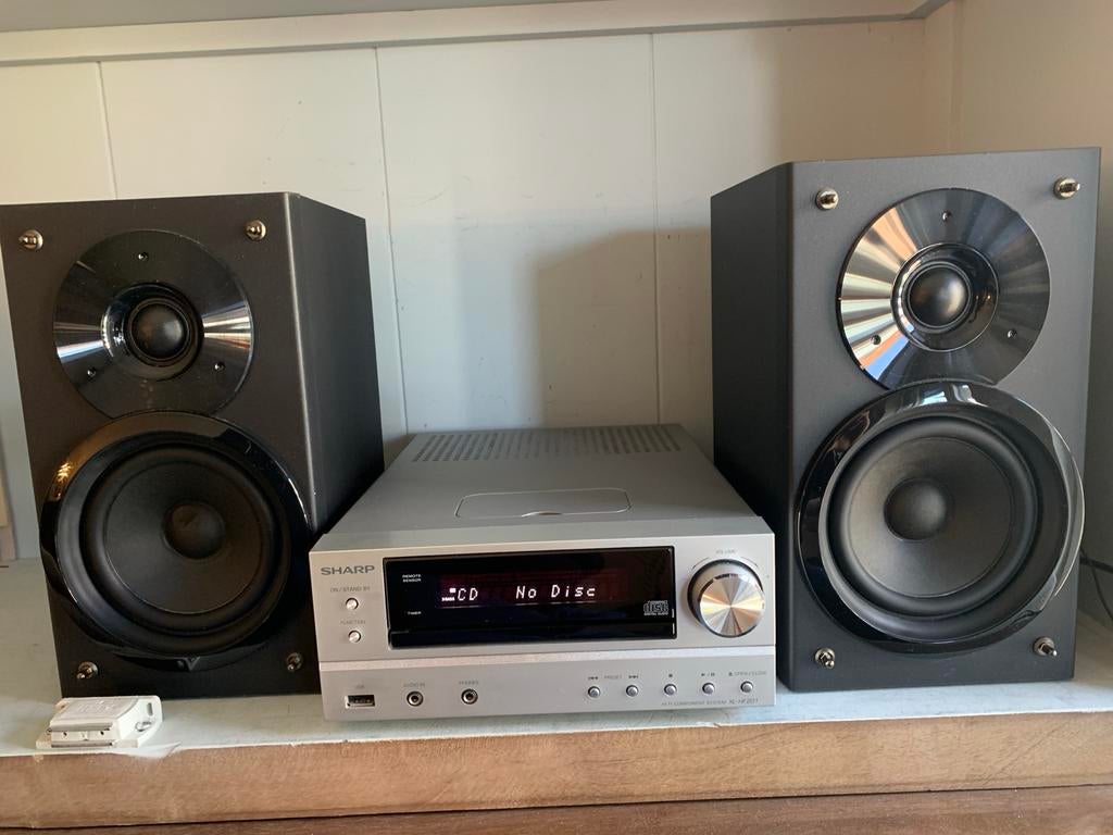 Sharp Hi-Fi Component System XL-HF201- Microset, Gebruikt, Ophalen of Verzenden, Microset, Sharp