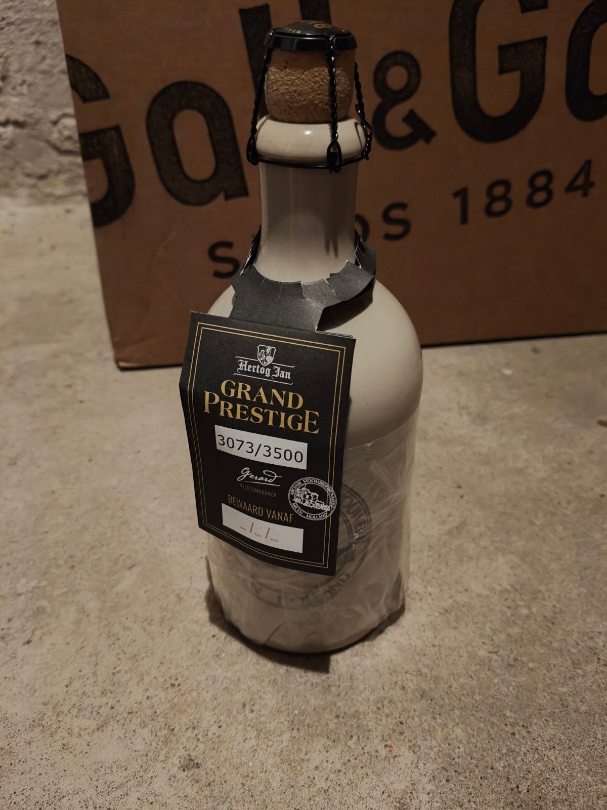 Hertog Jan Grand Prestige Arcense Stoombierbrouwerij 2018, Ophalen of Verzenden, Nieuw, Flesje(s), Hertog Jan