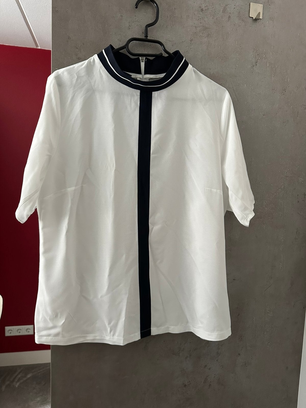 Nette blouse/shirt, Kleding | Dames, Blouses en Tunieken, Ophalen of Verzenden, Zo goed als nieuw, Maat 42/44 (L), Wit