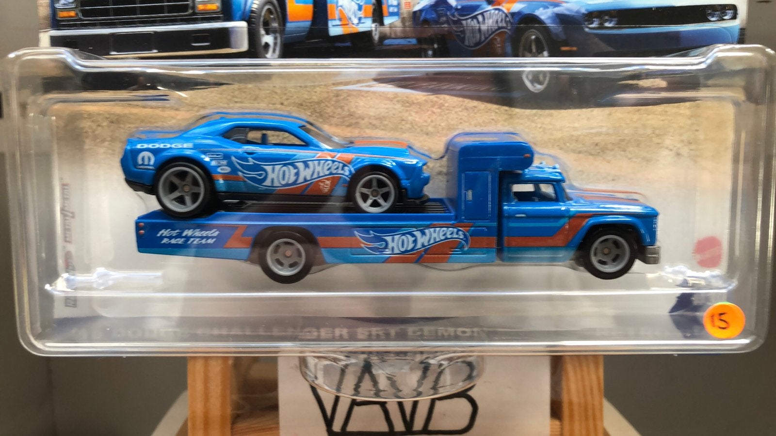 6 Dodge Challenger srt demon Hot Wheels Hotwheels VAVB nieuw, Ophalen of Verzenden, Nieuw, Auto