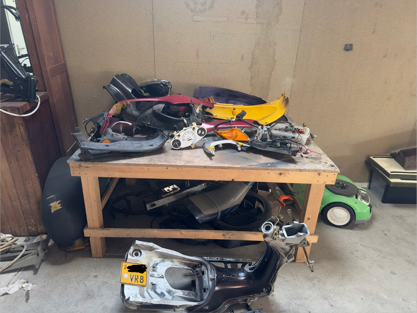 Partij honda x8r(s) onderdelen, Fietsen en Brommers, Ophalen of Verzenden, Zo goed als nieuw, Frame