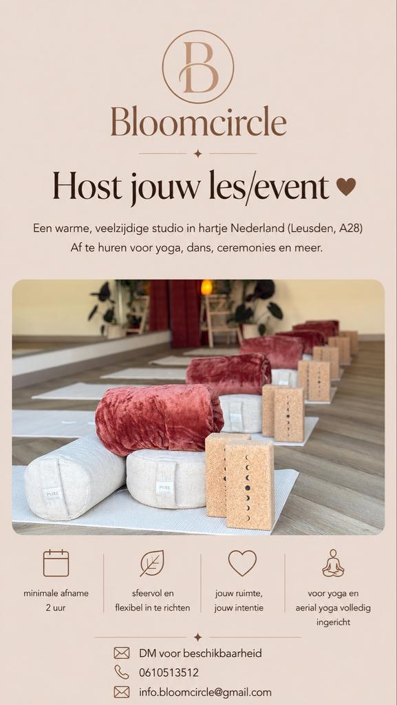All-in yogastudio te huur., Werk of Loopbaan