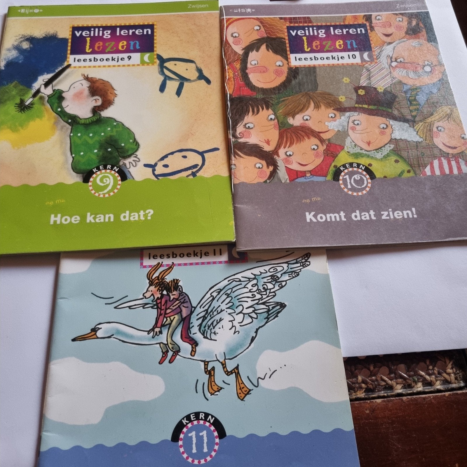 Veilig Leren Lezen leesboekjes Kern 9, 10, 11, Ophalen of Verzenden, Gelezen, Zwijsen, Fictie algemeen