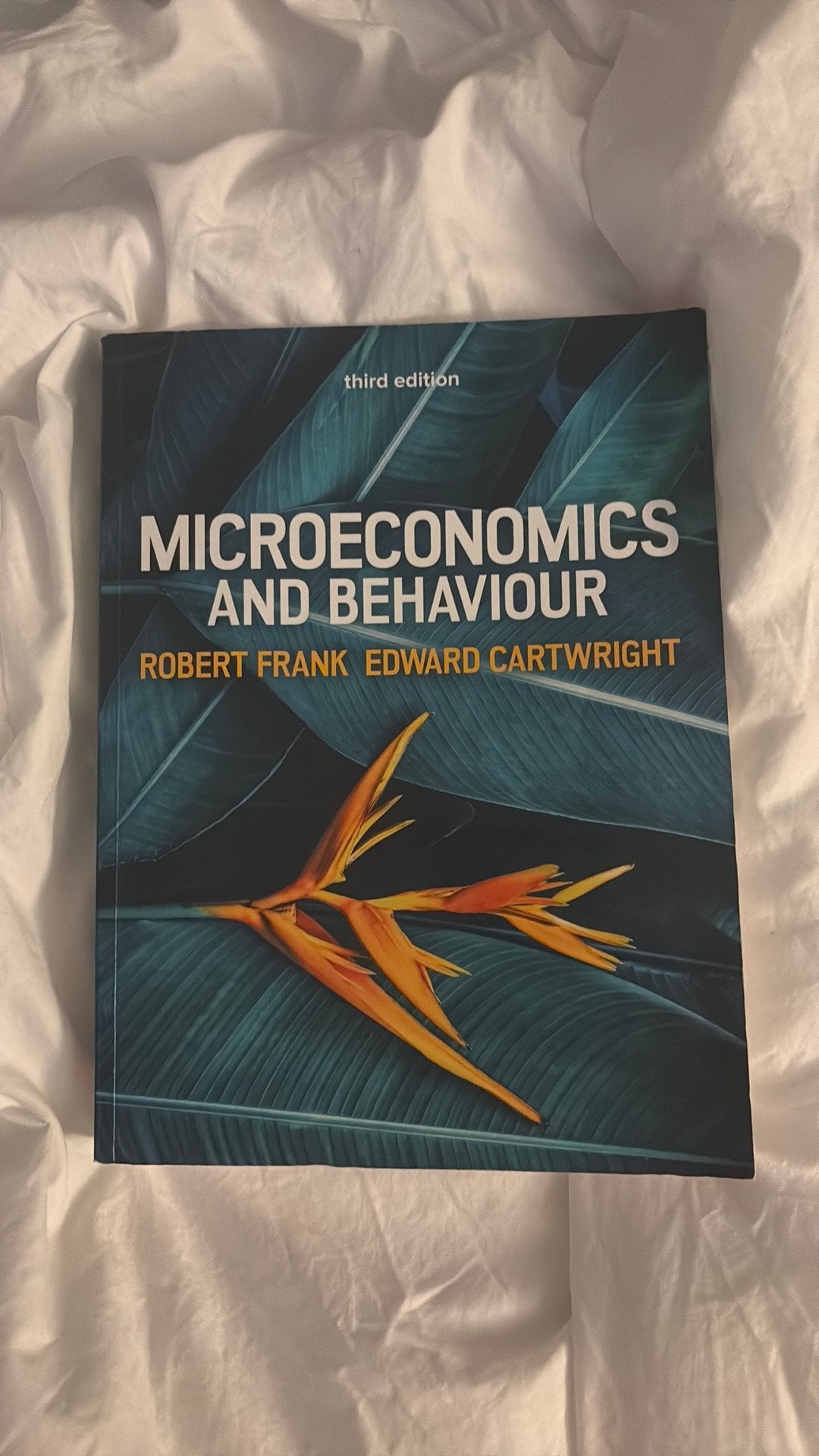 Microeconomics and behaviour Robert Frank, Edward Cartwright, Ophalen of Verzenden, Beta, Zo goed als nieuw, WO
