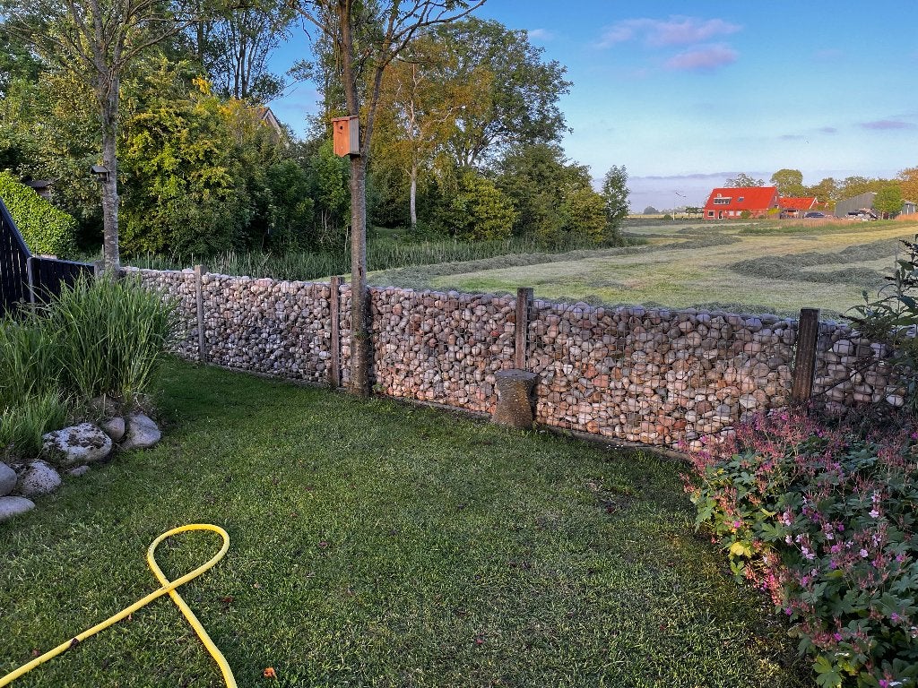 Schanskorven,90 x 180 x 15cm, 10stuks., Tuin en Terras, Ophalen, Gebruikt, IJzer, Gaashekwerk