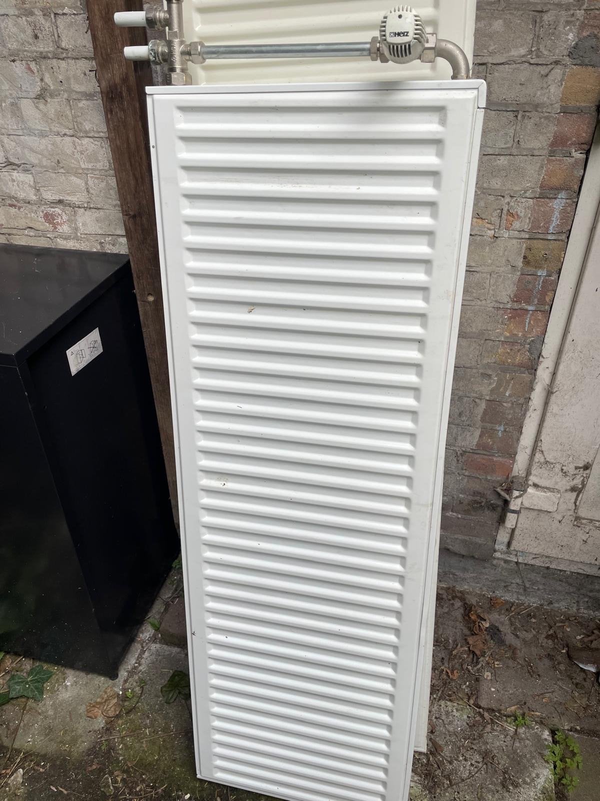 Witte radiator 120 x 40 cm, Radiator, Minder dan 60 cm, Ophalen of Verzenden, 80 cm of meer