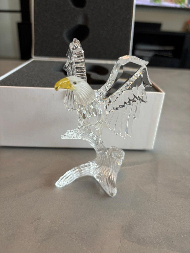Swarovski Bald Eagle | Compleet met doos | Adelaar |, Ophalen of Verzenden, Zo goed als nieuw, Figuurtje