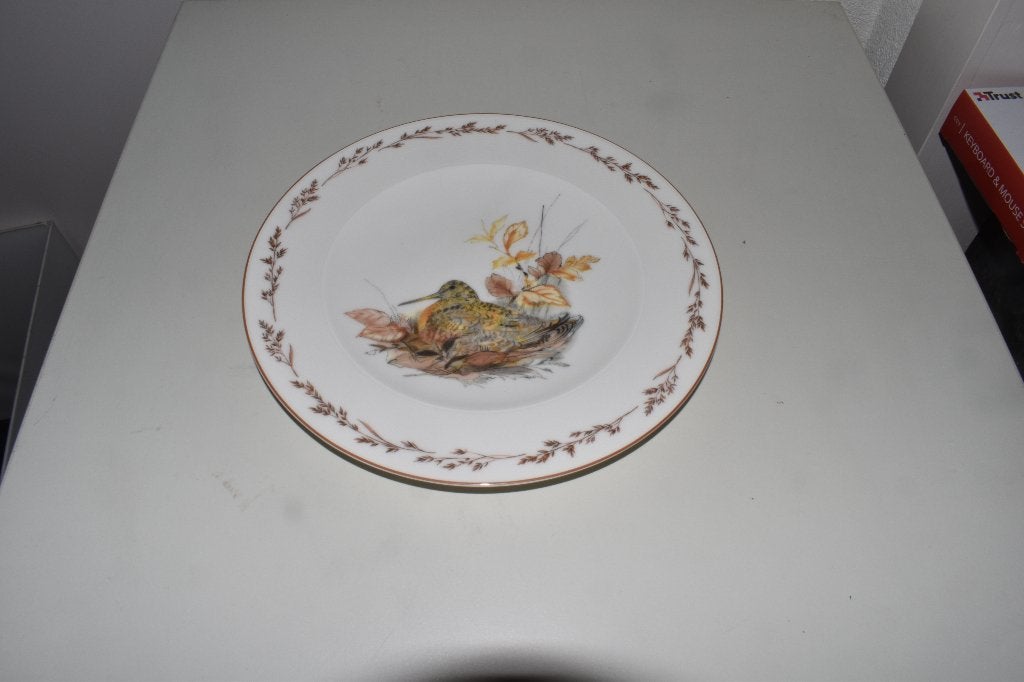 Dinerbord Houtsnip Natuurservies Tettau, Info@detagrijn.com, Overige merken, Nieuw, Ophalen of Verzenden